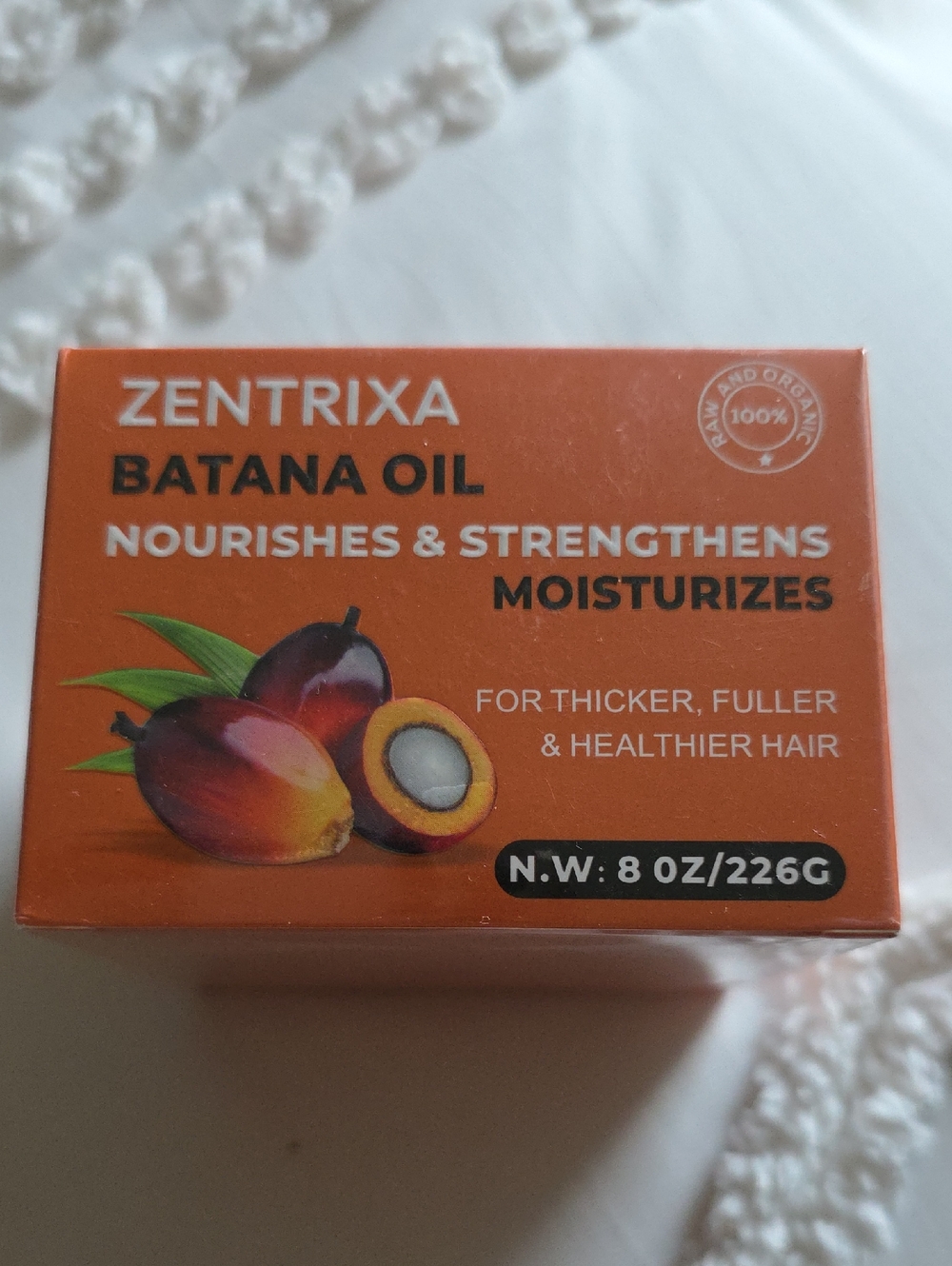 Zentrixa Batana Oil Hair Treatment Mask — Orange Nourishing Mask